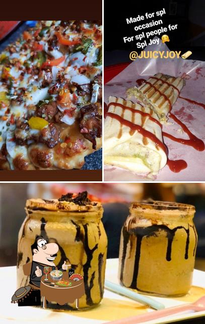 The restaurant's food and wedding