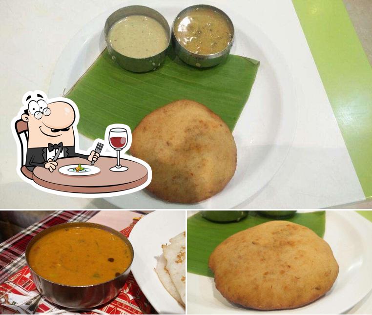 Food at Kadamba Veg Restaurant and Party Hall