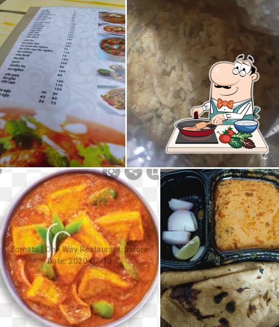 Chicken curry at One Way Family Restaurant