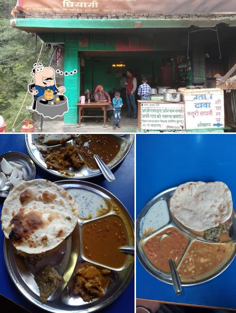 Among different things one can find food and exterior at Pratap Dhaba