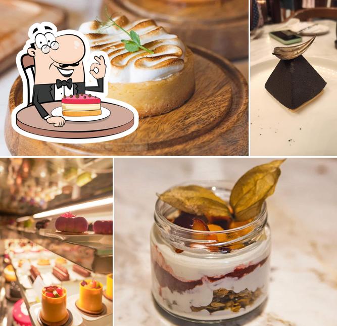 Cheesecake at Anjuna Coffee & Co