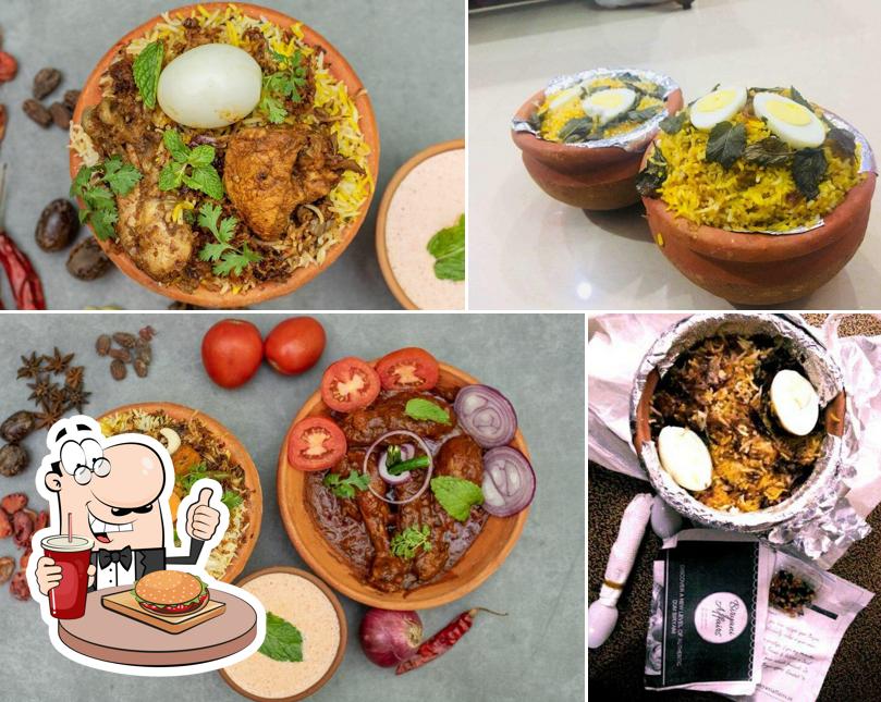 Get a burger at Biriyani Affairs