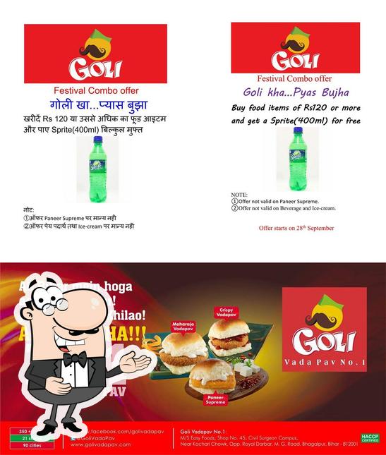 Look at the photo of Goli Vada Pav Bhagalpur Bhagalpur