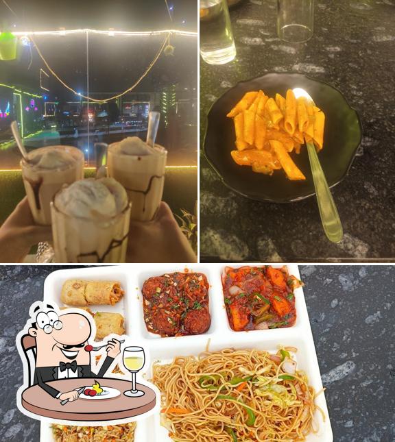 Food at Moonlight Restro