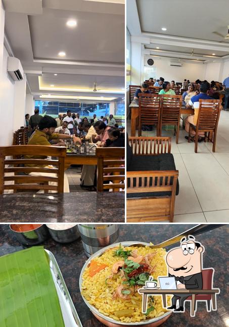 The photo of Pazhayidom Ruchi - Ettumanoor’s interior and food