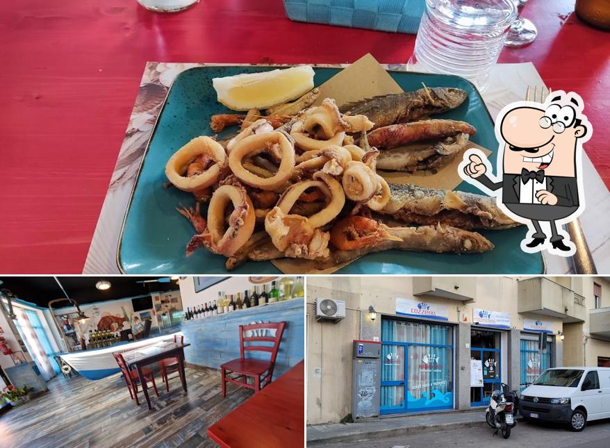 Dai un’occhiata alla immagine che mostra la interni e esterno di Ristopescheria Cozzeria ITTICOMANIA