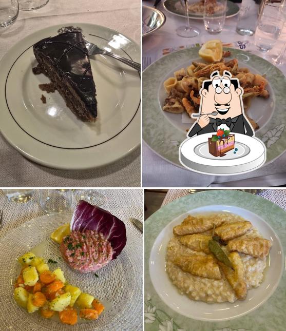 Torta al cioccolato al Ristorante Marion
