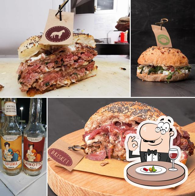 Panino con maiale stirato al Stuzzicadenti Food Corner