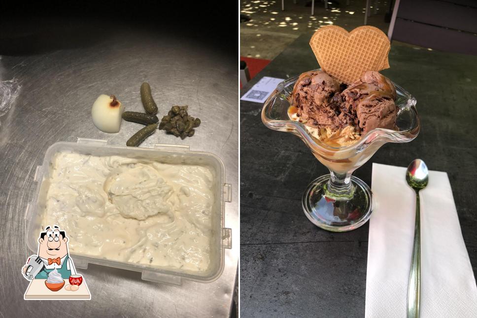 Restaurant des Chemins de Fer offre un'ampia selezione di dolci