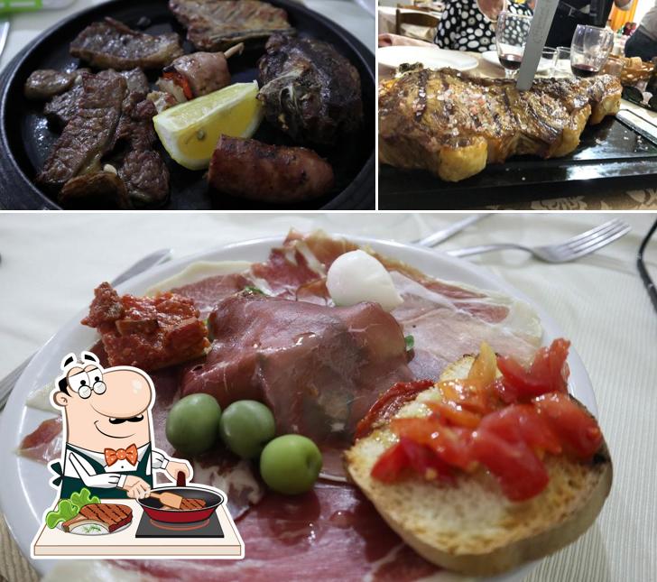 C'è un'ampia scelta di piatti per gli amanti della carne