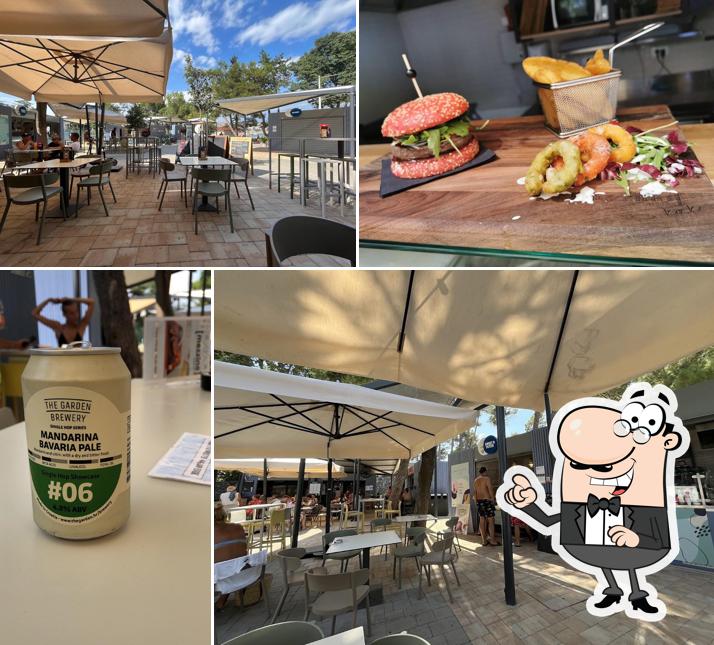 Gli interni di Street Food Mezzino Krk