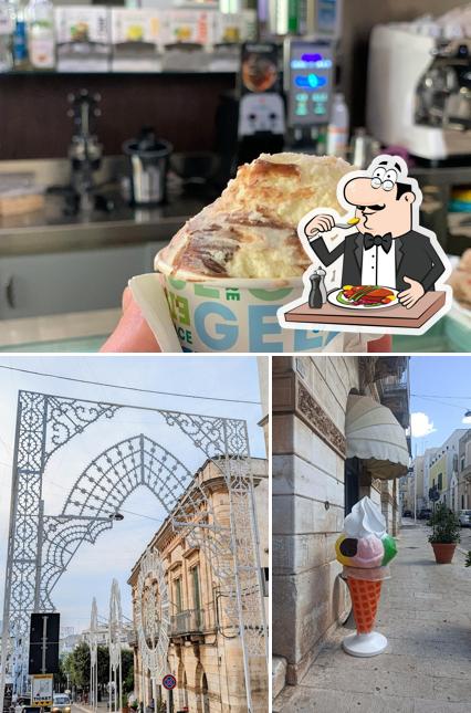 Tra le diverse cose da Valentino Caffè si possono trovare la cibo e esterno