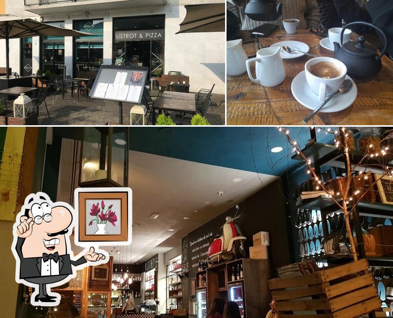 Gli interni di Vittoria Bistrot & Pizza