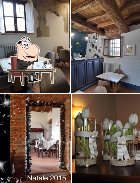 Gli interni di Locanda Macconago Ristorante