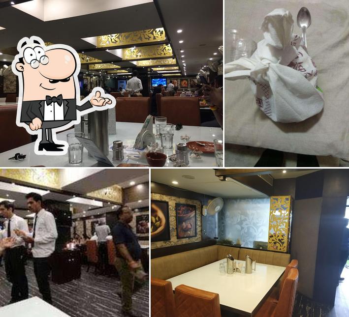 Take a seat at one of the tables at Bapu Ki Kutia (since 1964)
