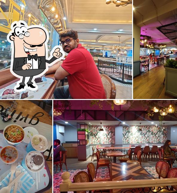 Check out how The Hazelnut Factory cafe - Alambagh looks inside