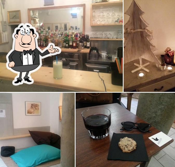 Dai un'occhiata agli interni di Andersen Cafe