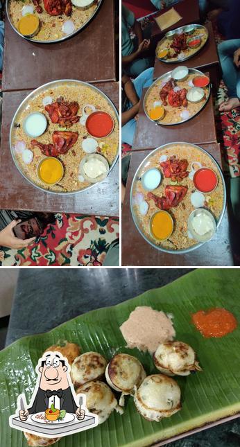 Food at Andhra Tiffins & Meals