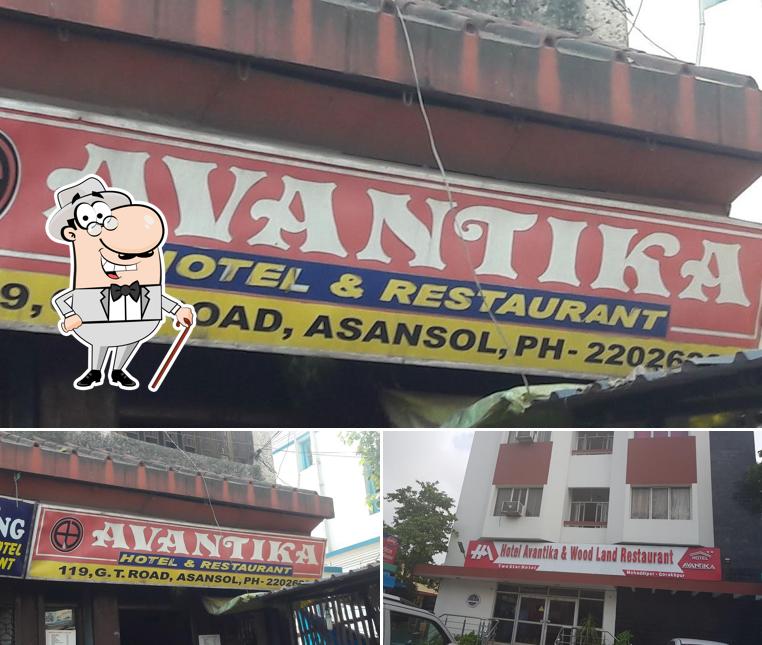 Take a look at the photo displaying exterior and interior at Avantika Hotel & Restaurant