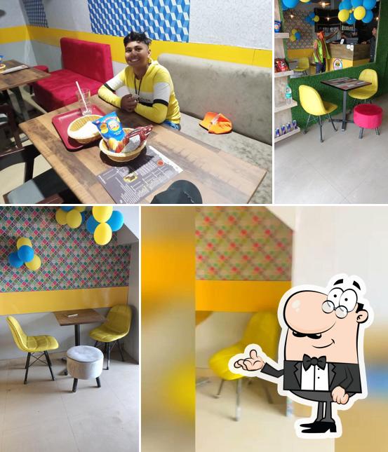 The interior of BURGER 24