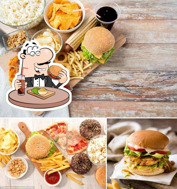 Get a burger at Hardy's