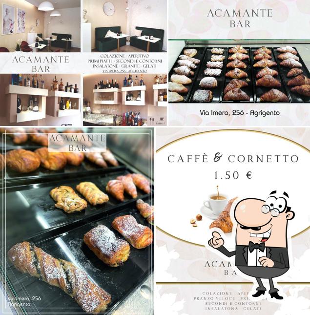 Gli interni di Acamante restaurant food and drink
