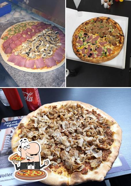 Scegli una pizza a EAT Point Laufen
