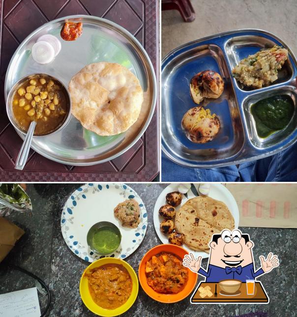Food at Bihari Mess