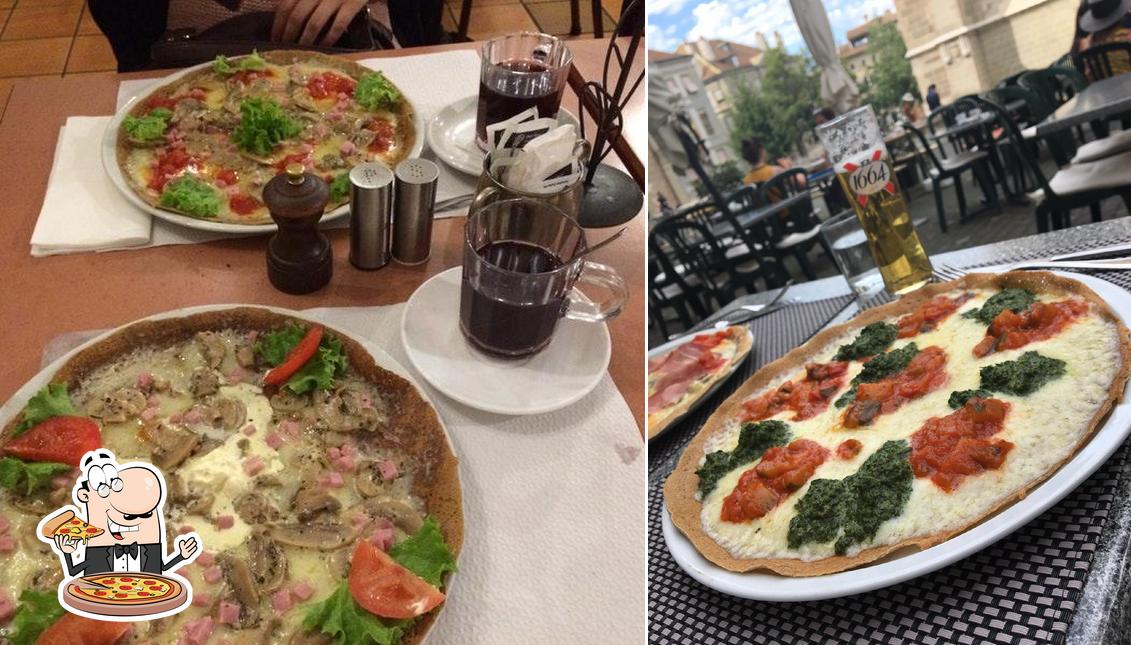 Scegli una pizza a CRÊPERIE Saint-Pierre