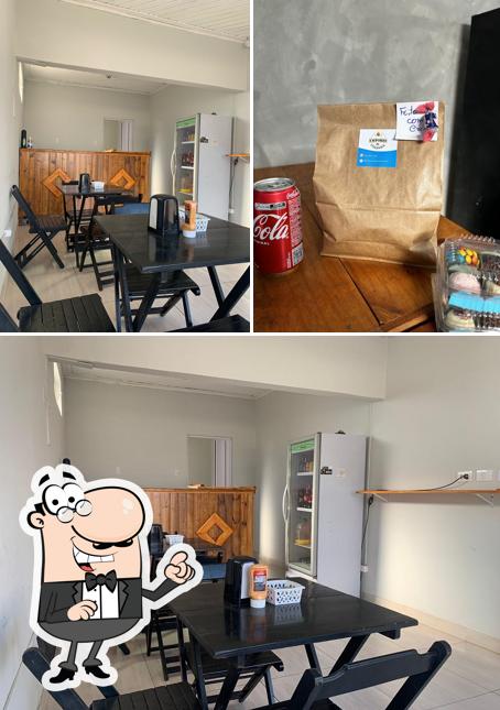 O interior do Empório Da Coxinha Sbo