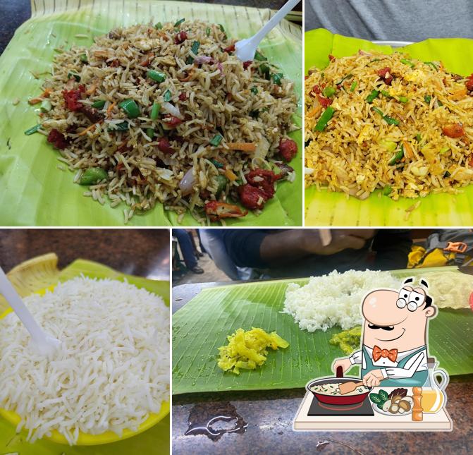 Fried rice at ILAKKIYA MESS