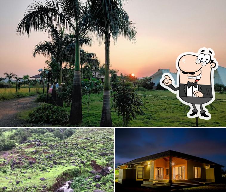 The outside part is an important feature of Touchwood Bliss Nature Retreat
