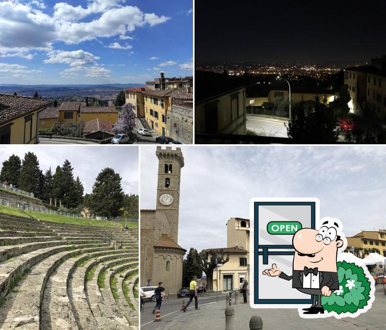 Curiosa tra la parte esterna di Terrazza 45