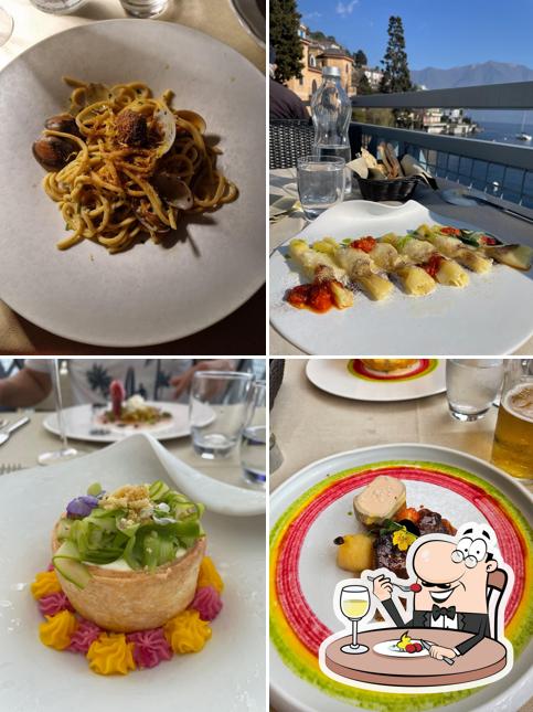 Cibo al Ristorante La Baia di Moltrasio