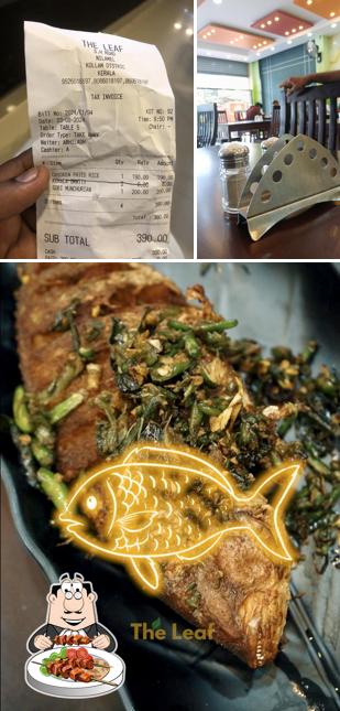 Food at The leaf