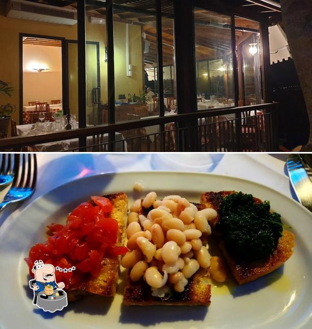 Platti al Trattoria I Ricchi