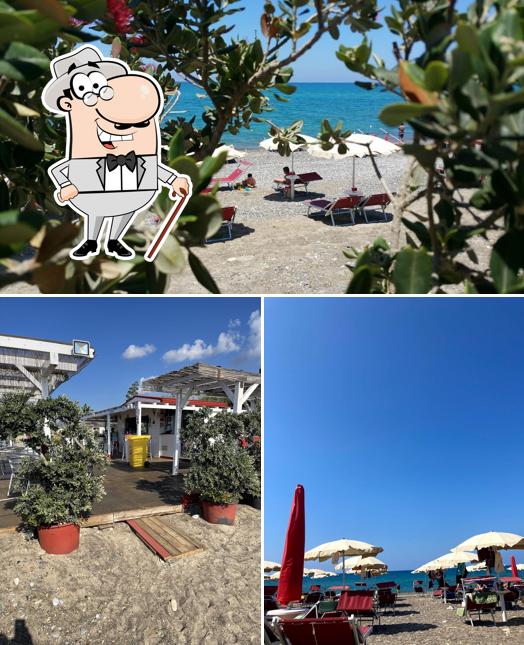 Gli esterni di Lido Gorgo Beach