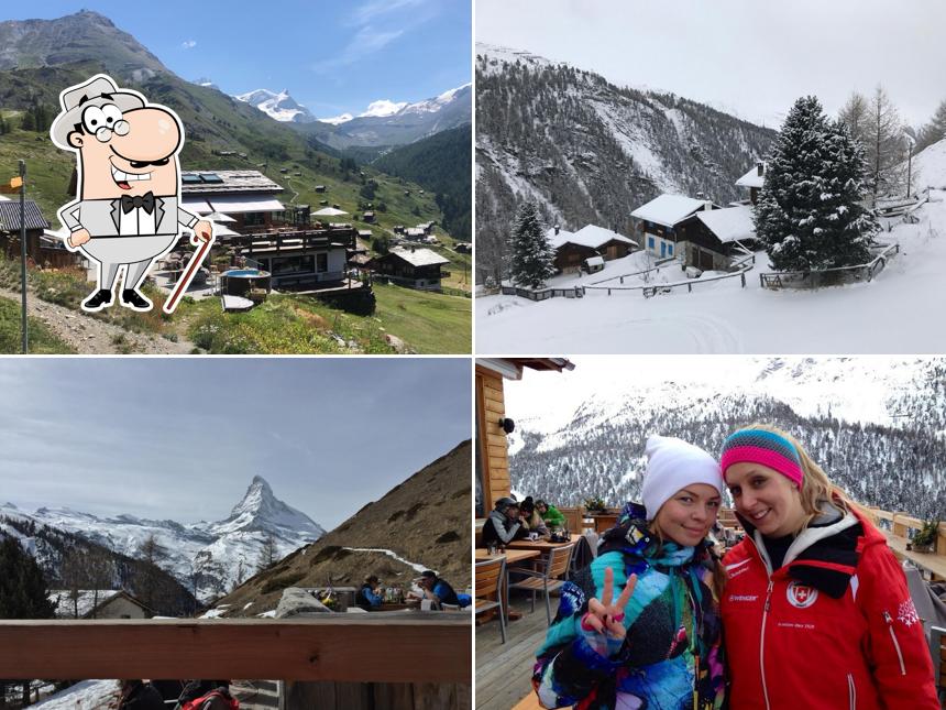 Goditi la vista dagli esterni di Adler Hitta