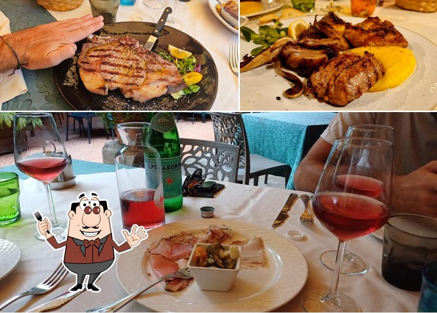 Spezzatino di maiale al Antica Trattoria Antenore