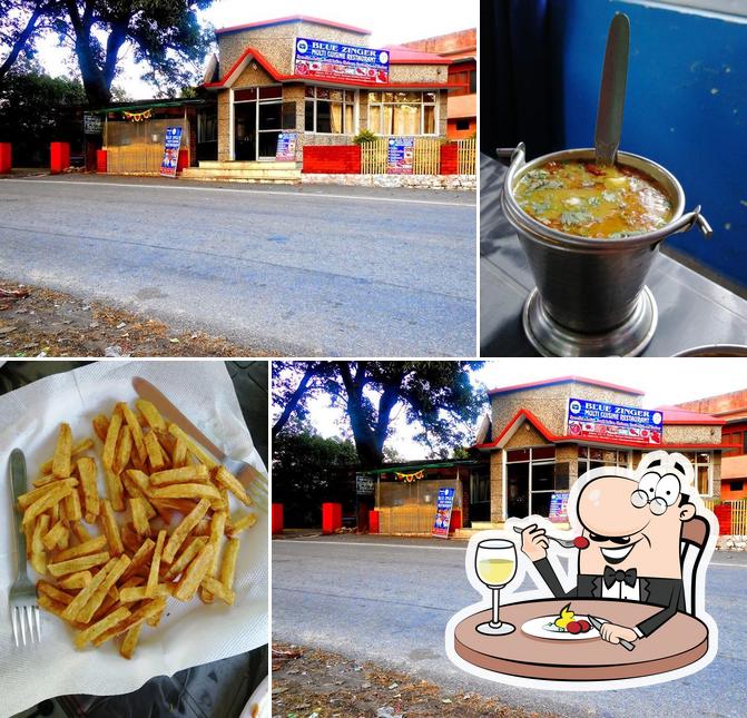 Food at Blue Zinger Multicusine Restaurant