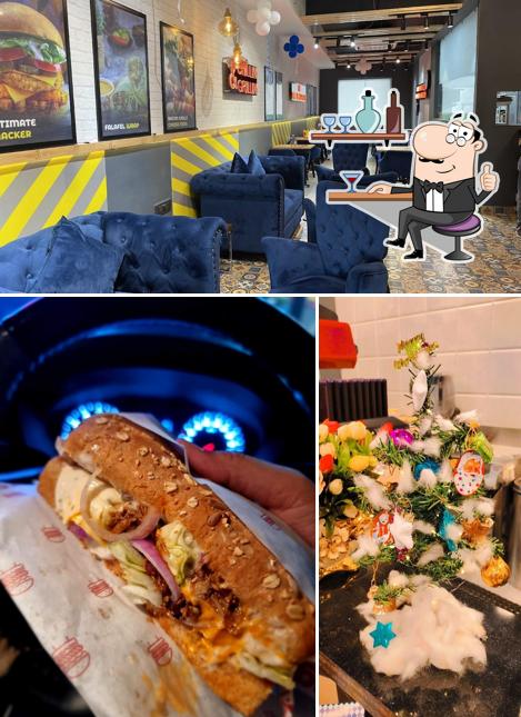 The interior of Burgrill - The OG's of Grilled Burgers