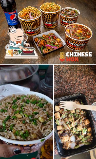 Fried rice at Chinese Wok