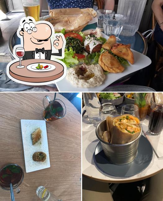 Plats à Falafel Café