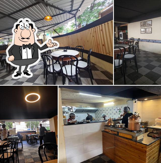 The interior of Goodluck Cafe - Nigdi