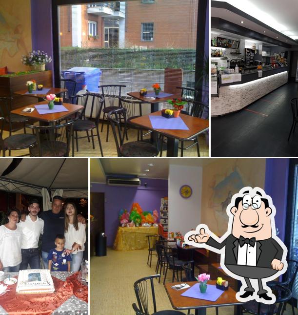 Gli interni di Husky Caffe