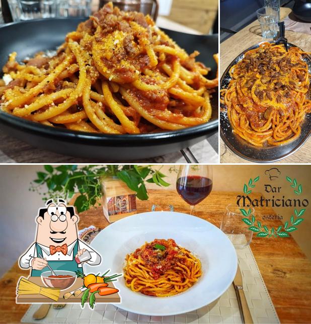 Spaghetti alla bolognese al Osteria "Dar Matriciano"