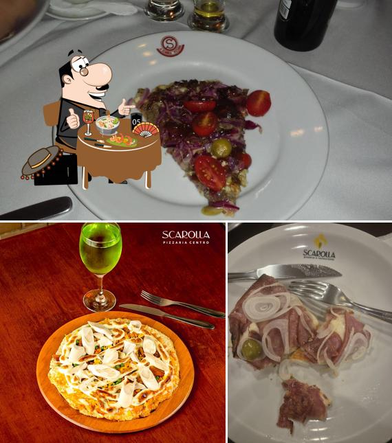 Comida em Scarolla Pizzaria