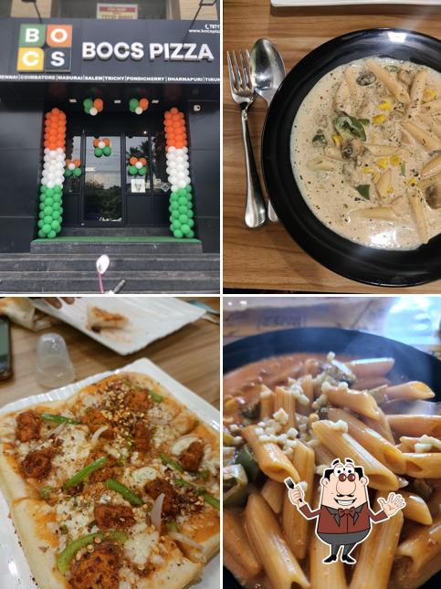 Meals at BOCS Pizza Trichy பாக்ஸ் பீட்ஸா, திருச்சி
