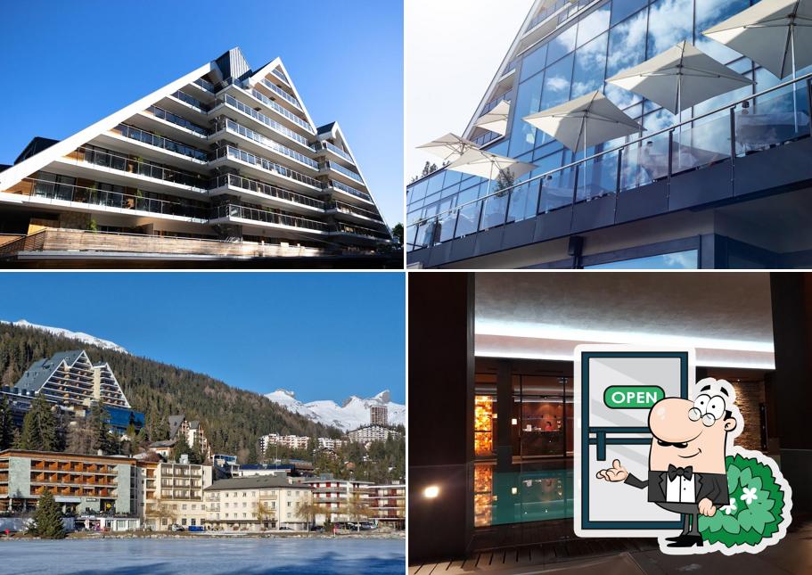 Gli esterni di Crans Ambassador, an SLH Hotel