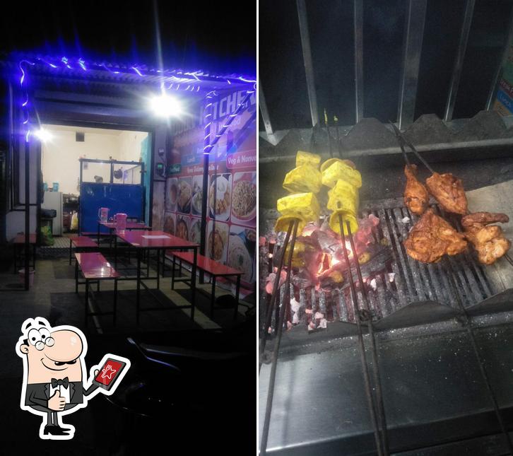 See this pic of Doon kitchen